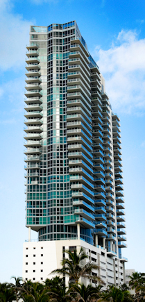 Architectural photograph of Setai building