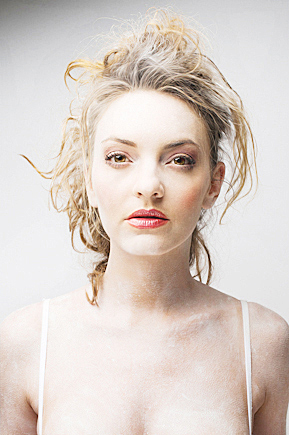 Beauty ad for MAC cosmetics
