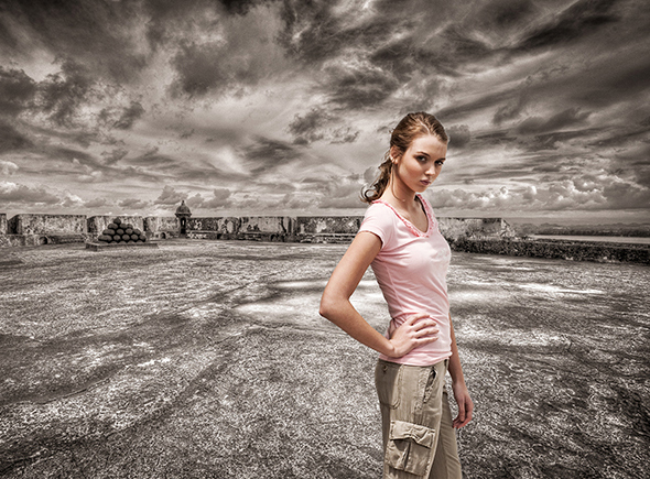 Fashion photograph for Napapijri