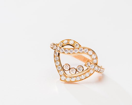 Chopard Happy Sport heart ring